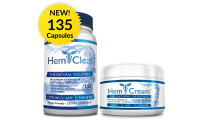 HemClear (135 Capsules) + HemCream (1 Jar)